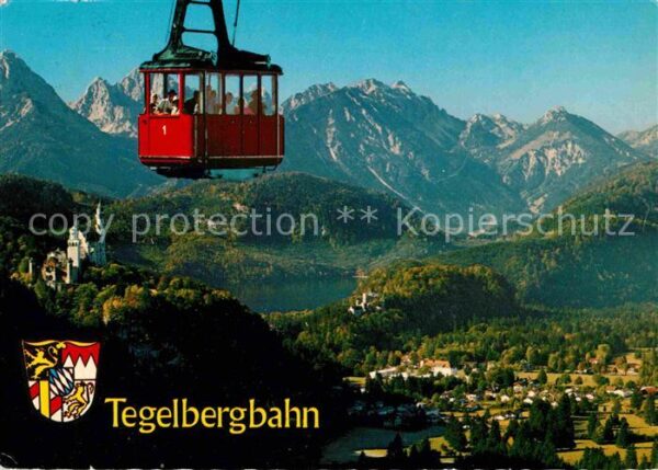 Seilbahn Tegelberg Königsschlösser Alpsee