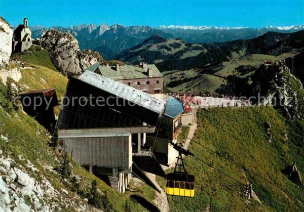Seilbahn Wendelstein Bergstation Wendelsteinkirc