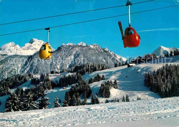 Seilbahn Zweisimmen-Rinderberg Spillgerten Albri