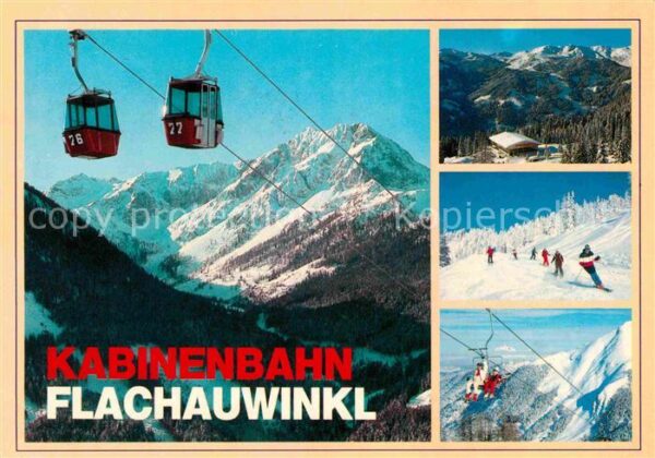 Seilbahn Flachauwinkl Zauchensee Kleinarl