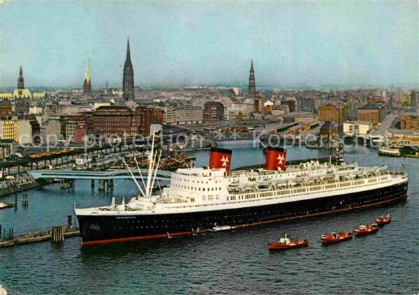 Dampfer Oceanliner Hanseatic Hamburg
