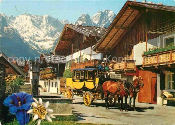Postkutsche Garmisch-Partenkirchen Frühlingsstrasse