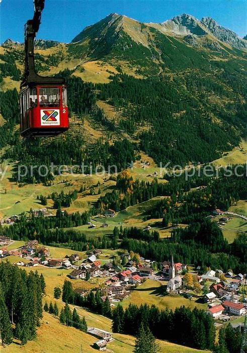 Seilbahn Walmendingerhorn Hammerspitze Hochgehre