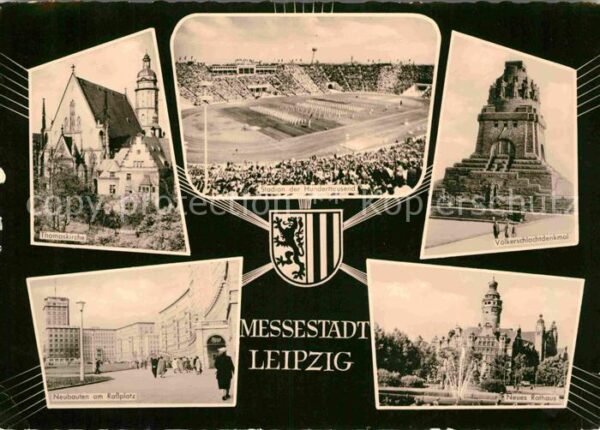 Stadion Hunderttausend Leipzig Thomaskirche Neu