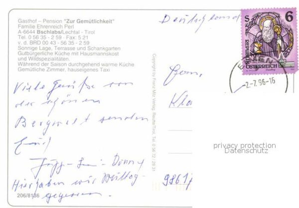 Bschlabs Gasthof-Pension Zur Gemütlichkeit – Bild 2