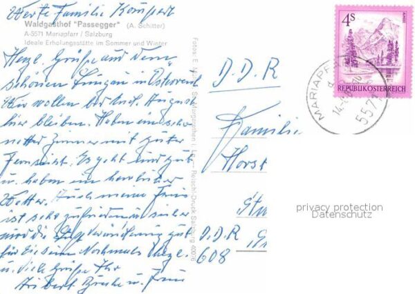 Mariapfarr Waldgasthof Passegger – Bild 2