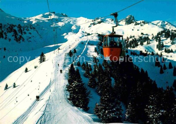 Seilbahn Flumserberge Tannenbodenalp Maschgencha