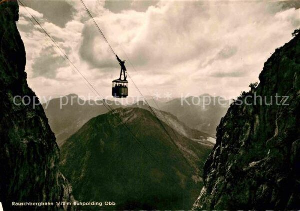 Seilbahn Rauschberg Ruhpolding