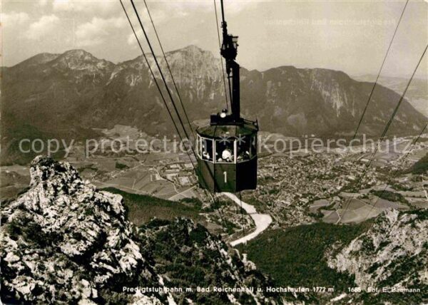 Seilbahn Predigtstuhl Bad Reichenhall Hochstaufe