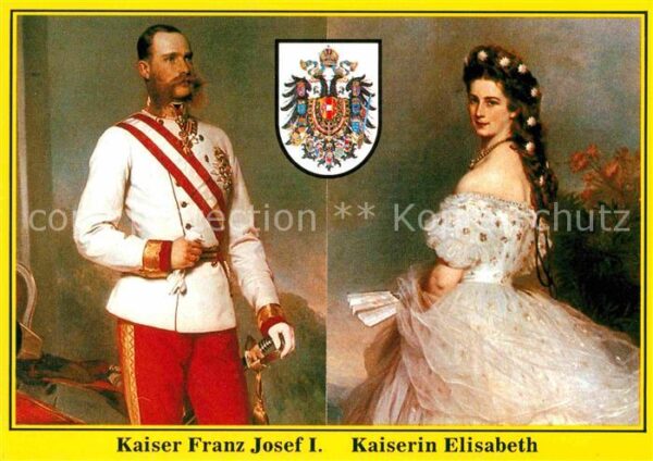Adel Oesterreich Kaiser Franz Josef I. Kaiserin Elisabet