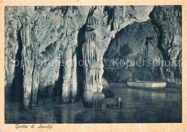 Hoehlen Caves Grottes Grotta di Amalfi