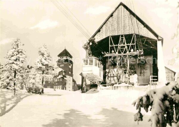 Seilbahn Oberwiesenthal Bergstation Fichtelbergh