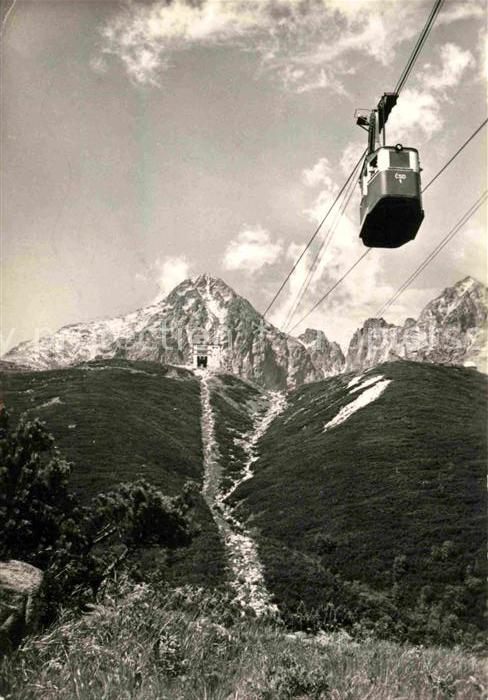 Seilbahn Vysoke Tatry Lanovka na Skalnate Pleso