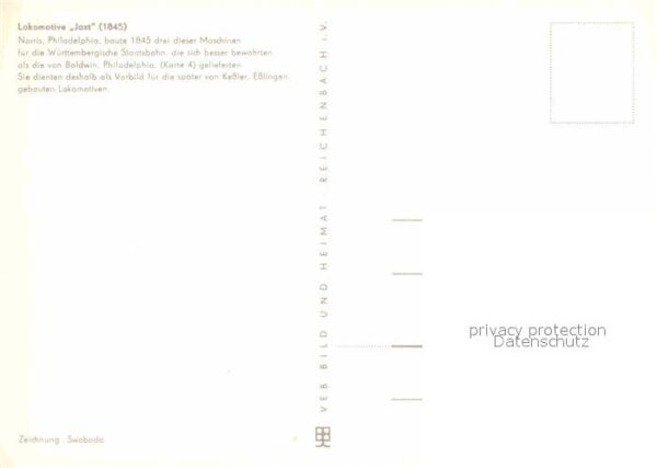 Lokomotive Jaxt 1845 Zeichnung Swoboda – Bild 2
