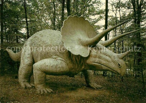 Dinosaurier Triceratops Saurierpark Kleinwelka