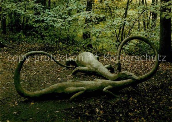 Dinosaurier Tanystropheus Nothosaurus Saurierpark K