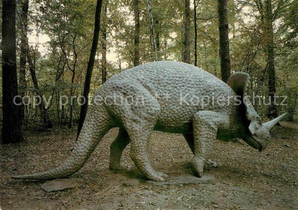 Dinosaurier Monoclonius Saurierpark Kleinwelka
