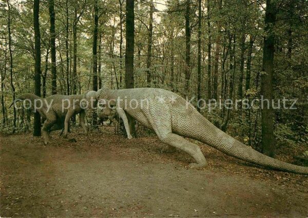 Dinosaurier Pachycephalosaurus Saurierpark Kleinwel