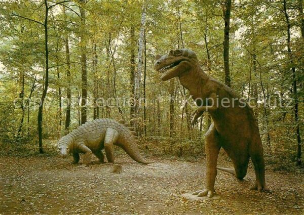 Dinosaurier Ceratosaurus Scelidosaurus  Saurierpark