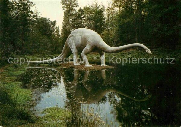 Dinosaurier Diplodocus Saurierpark Kleinwelka