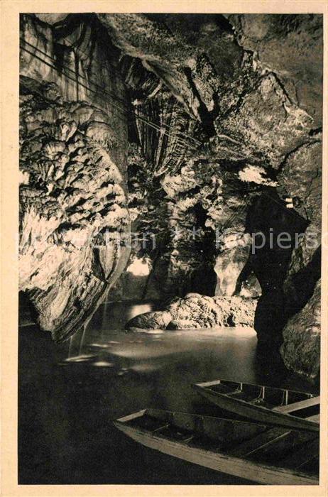 Hoehlen Caves Grottes Padirac Debarcadere