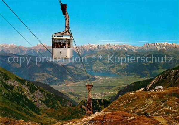 Seilbahn Gletscherbahn Kaprun Krefelder-Hütte Ze