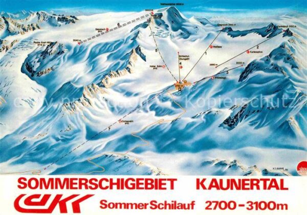 Skifahren Kaunertal