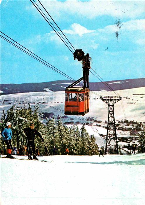 Seilbahn Fichtelberg Oberwiesenthal Skifahren