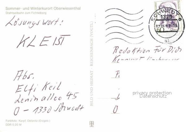 Seilbahn Fichtelberg Oberwiesenthal Skifahren – Bild 2