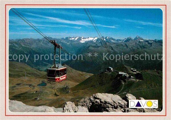Seilbahn Davos-Parsenn Weissfluhjoch Weissfluh-G