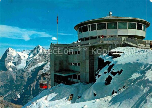 Seilbahn Schilthorn Mürren Gipfelstation Drehres