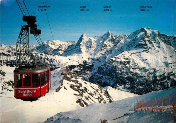 Seilbahn Schilthorn Berner Oberland
