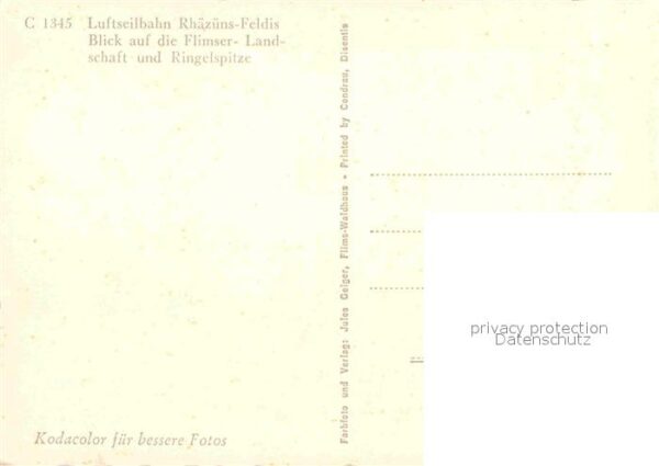 Seilbahn Rhäzüns-Feldis  Ringelspitze – Bild 2
