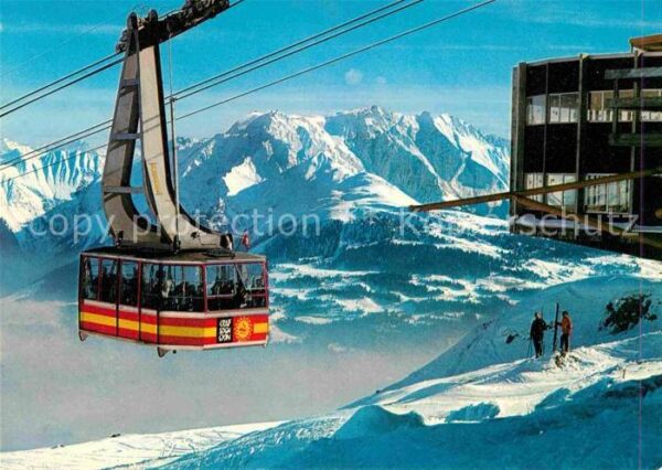 Seilbahn Crap Sogn Gion Laax Flims Signina-Grupp