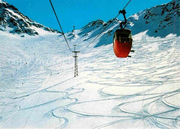 Seilbahn Super Saint Bernard Piste Nord