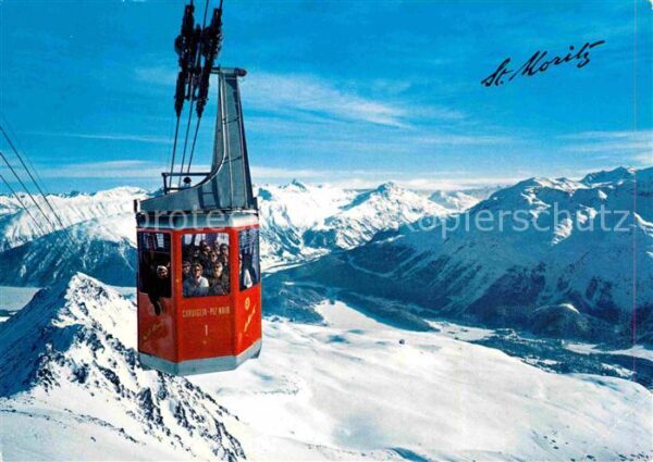 Seilbahn Corviglia Piz Nair St. Moritz