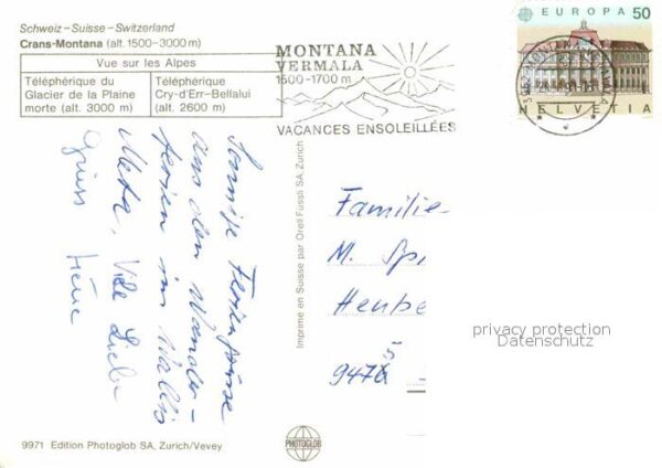 Seilbahn Glacier de la Plaine Morte Cry-d_Err-Be – Bild 2