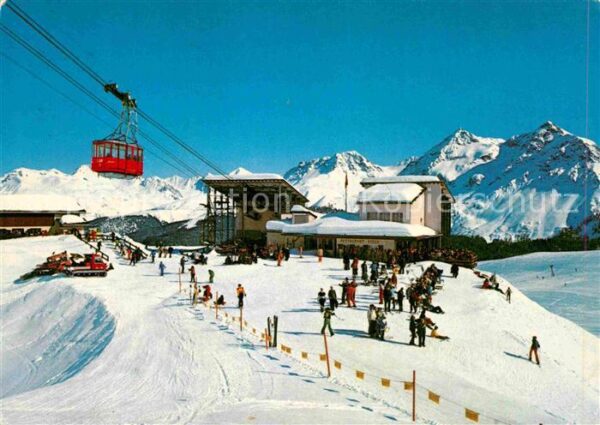 Seilbahn Arosa-Weisshorn Mittelstation