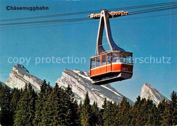 Seilbahn Chäserrugg Unterwasser Obertoggenburg Z