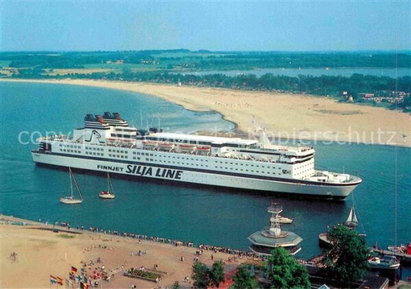 Faehre Ferry Bac Traghetto-- Finnjet Auto- und Passagierfähre