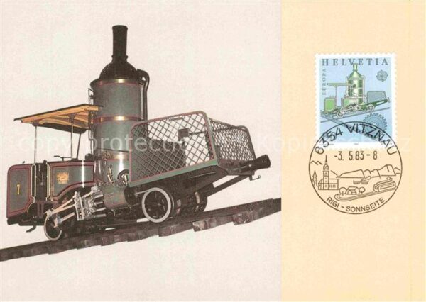 Zahnradbahn Vitznau-Rigi