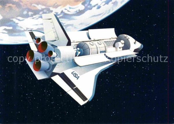 Raumfahrt Space Shuttle Spacelab LURABA 1981 Luze