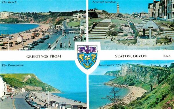 Seaton East Devon Beaxh Festival-Gardens Cliffs Promenade