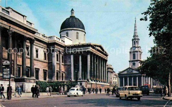 London National Gallery and St. Martin-in-the-