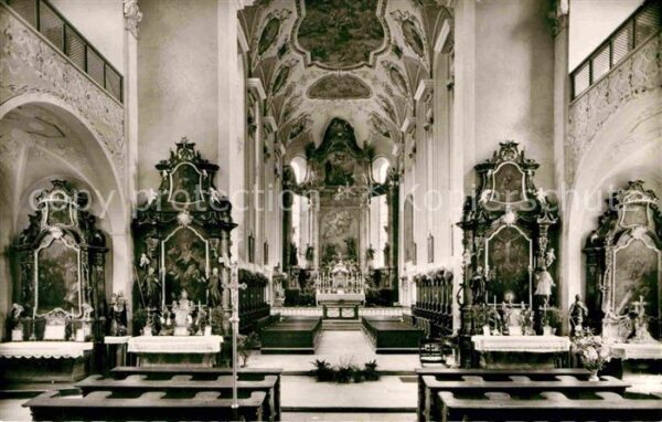 St Trudpert Kloster innen im Untermünstertal