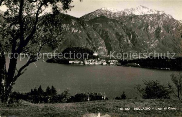 Bellagio Lago di Como Partie am See