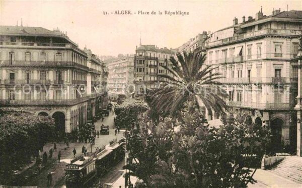 Alger Algerien Place de la Republique