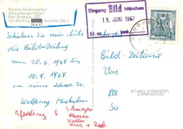 Stroheim Pension Stroheimerhof Schaumburgerstübe – Bild 2