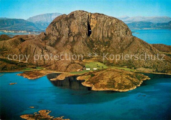Norge Norwegen Fliegeraufnahme Torghatten