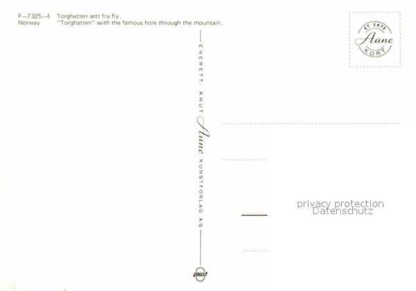 Norge Norwegen Fliegeraufnahme Torghatten – Bild 2
